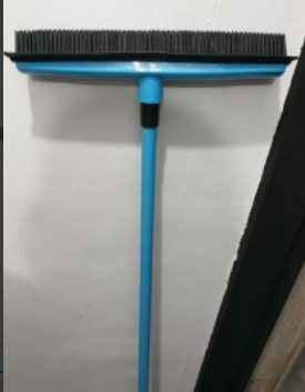 Extendable Pet Hair Removal Rubber Broom