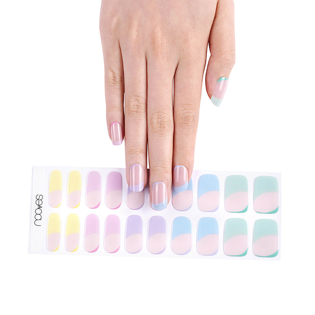 Láminas de Gel - French Party - Nooves Nails