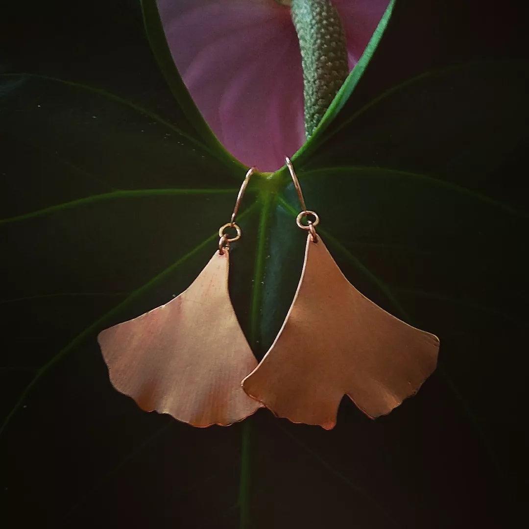 Pendientes Ginkgo Biloba